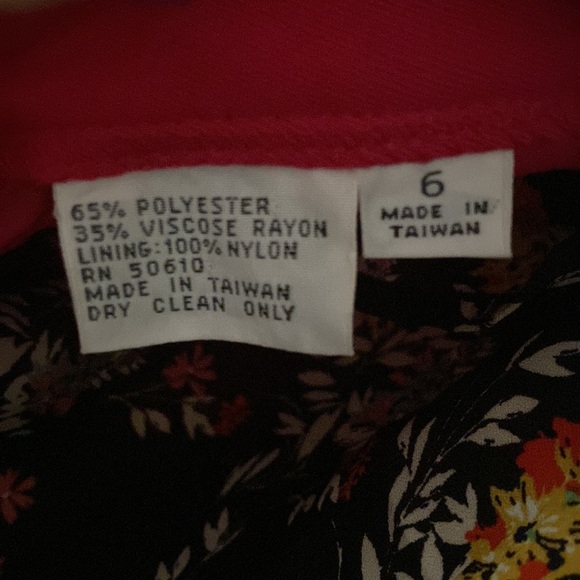 Fun Fuchsia Skirt Suit - Picture 7 of 7